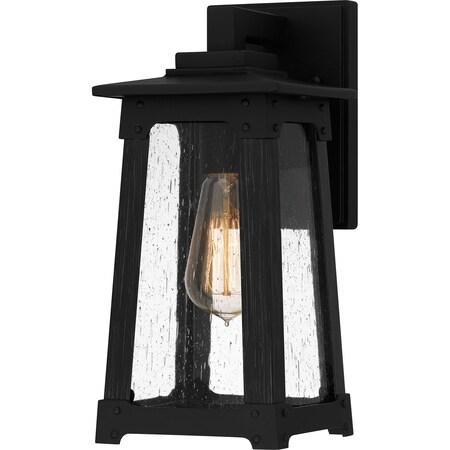 Quoizel Drescher Outdoor Wall 1 Light Matte Black DCH8405MBK